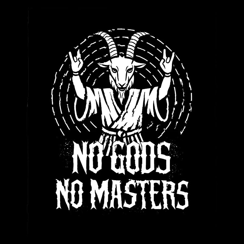 Pas de dieux ! Pas de Masters ! Athée, Sataniste, Religion
