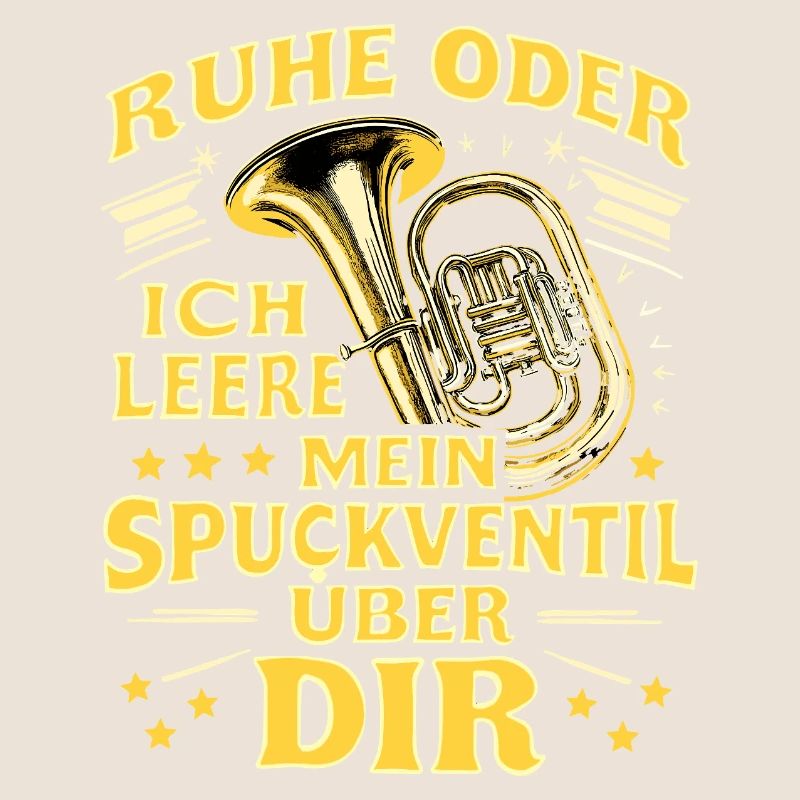 Tuba - Ruhe oder ich leere Spuckventil - Tubist
