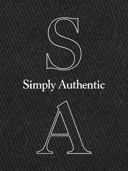 Simply Authentic Statement Saying