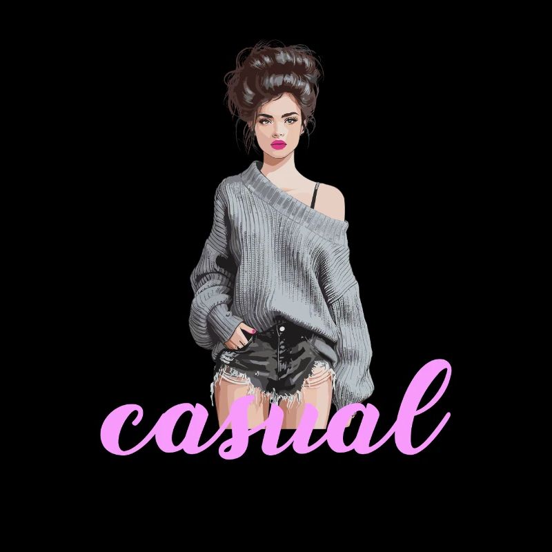 Un look décontracté avec style et confiance