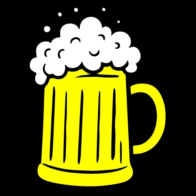 Bier Comic Bierglas
