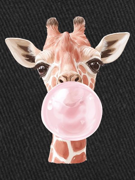 Funny Giraffe Bubble Gum