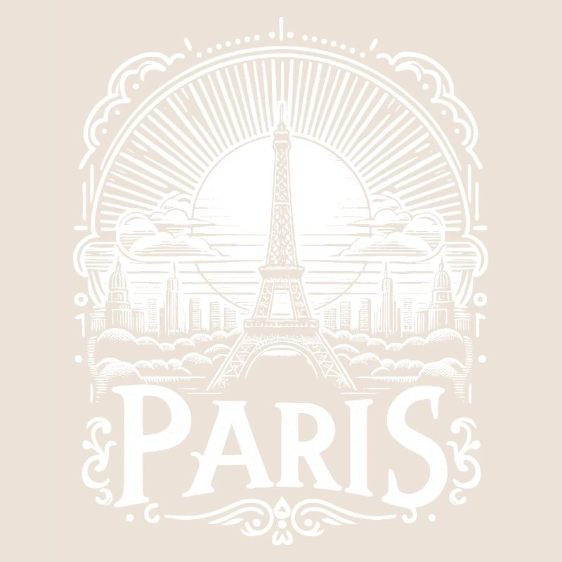 Création de chemises Paris avec la Tour Eiffel - la tour Eiffel