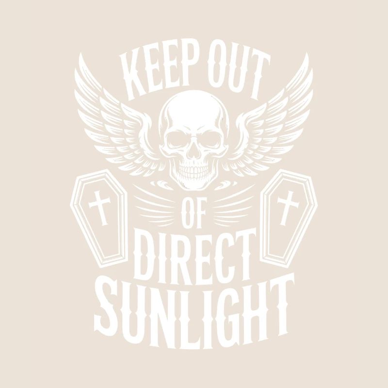 Keep out of direct sunlight! Vampire Goth Emo