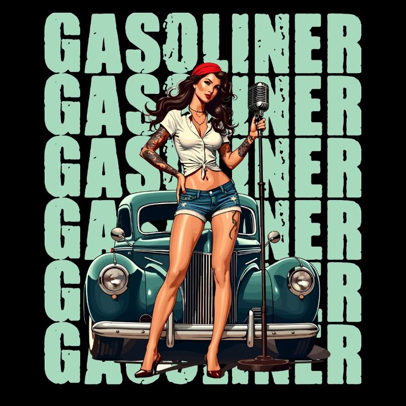 Gasoliner Rockabilly Retro Pin-Up