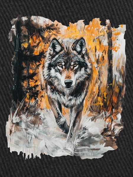 Wolf Forest Art