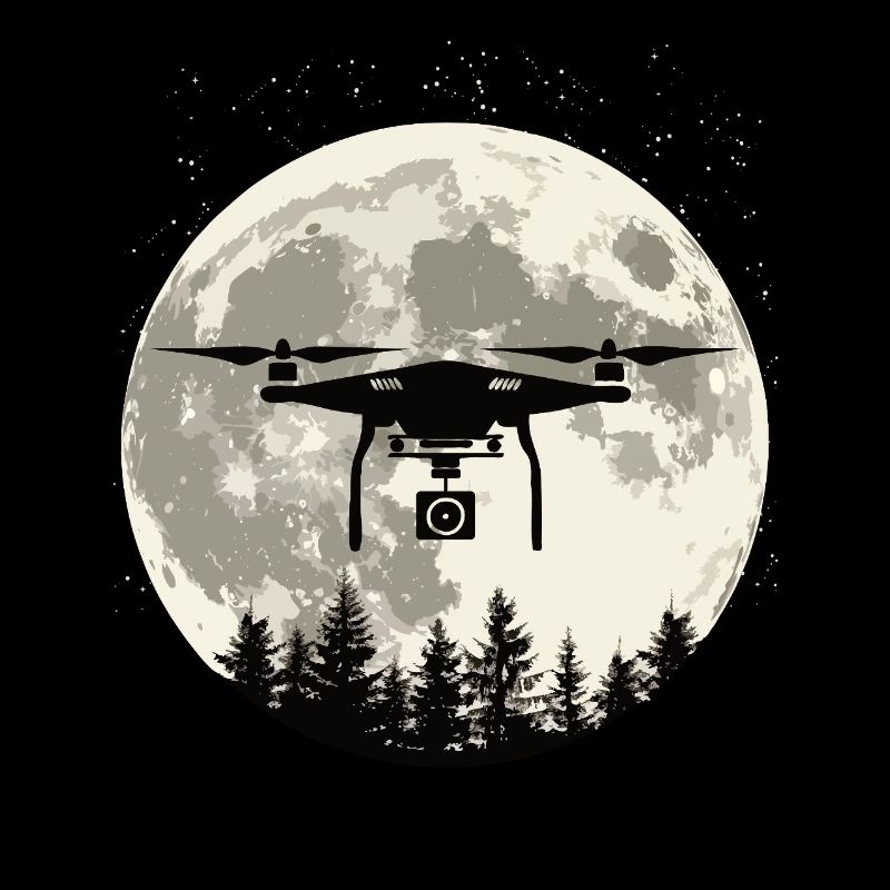 Drone Pleine Lune