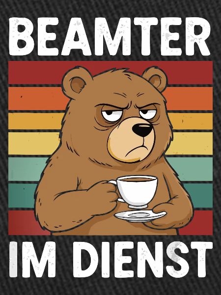 Beamter Kaffee Bär Beamtentum Beamte