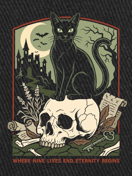 Halloween Katze