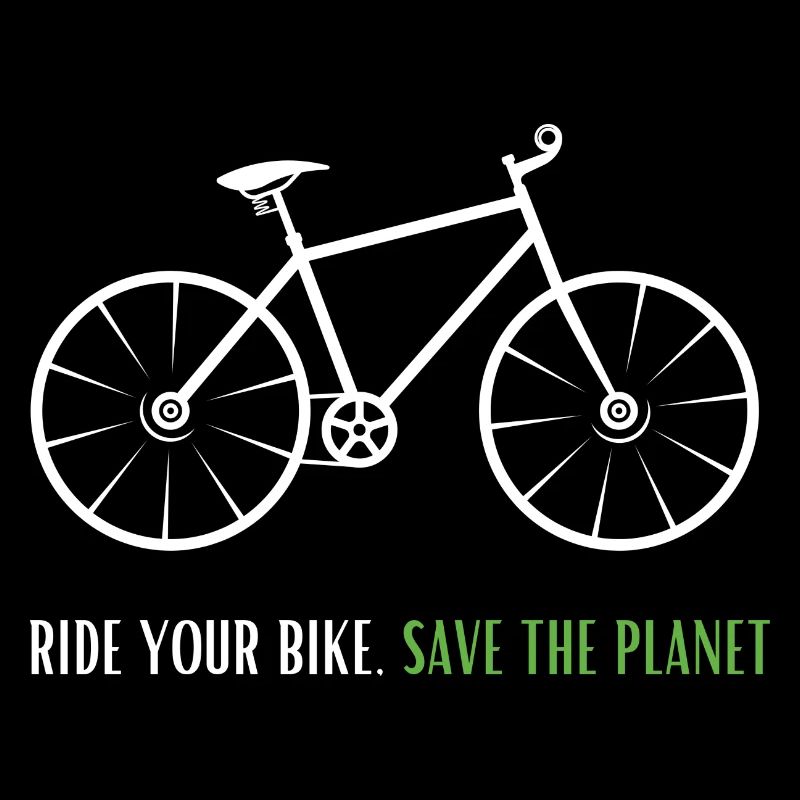 Bicycle Environment Protection - Save The Planet Gift