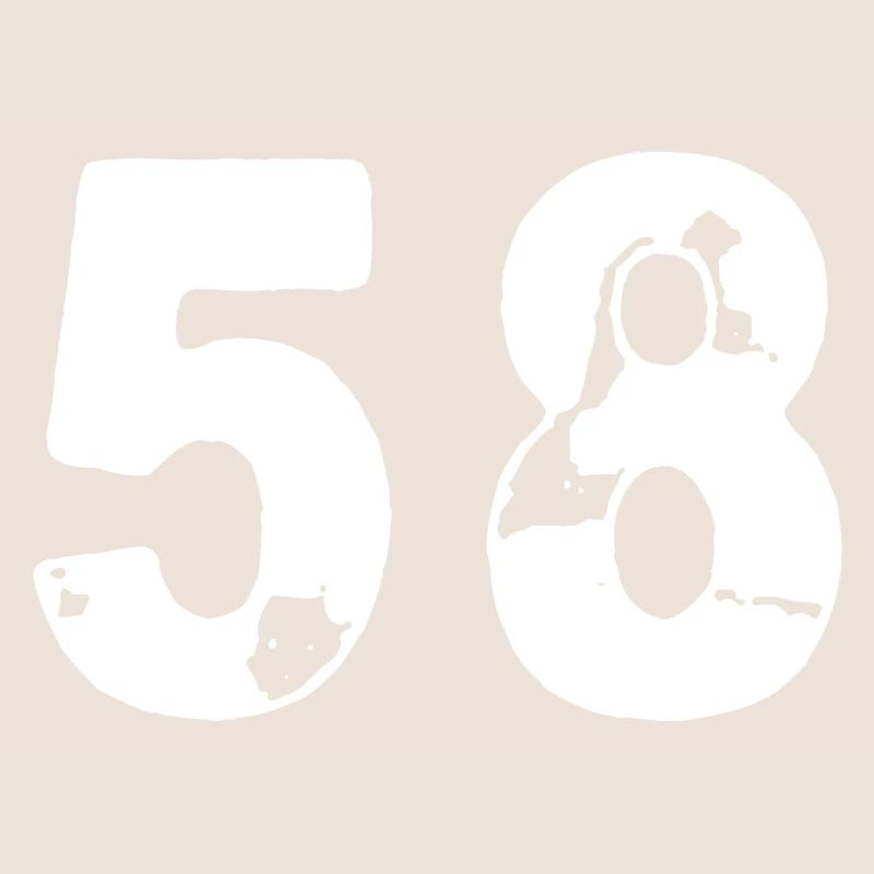 58 Maillot numéro