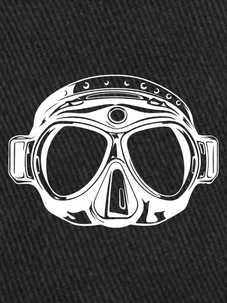 Diving goggles symbol diving