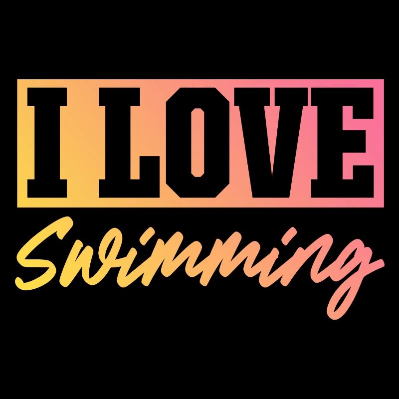 Ich liebe Schwimmen