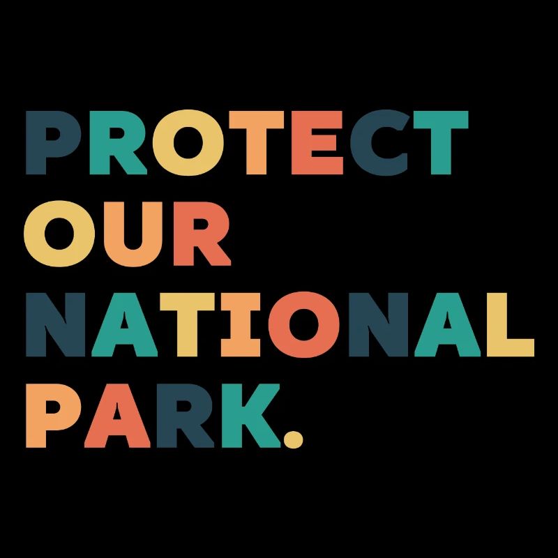 Retro Protect Our National Park