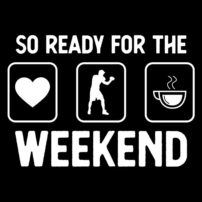 So ready for the weekend - Café - Guy Boxing