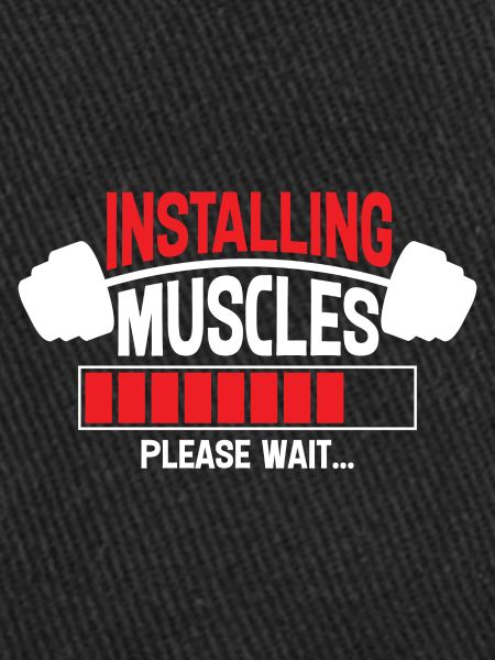 Install muscles Please wait
