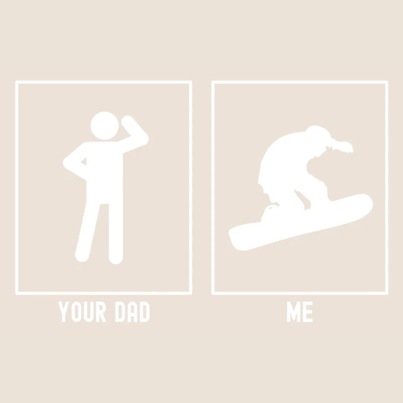 Dein Vater - Ich - Bester Snowboarder