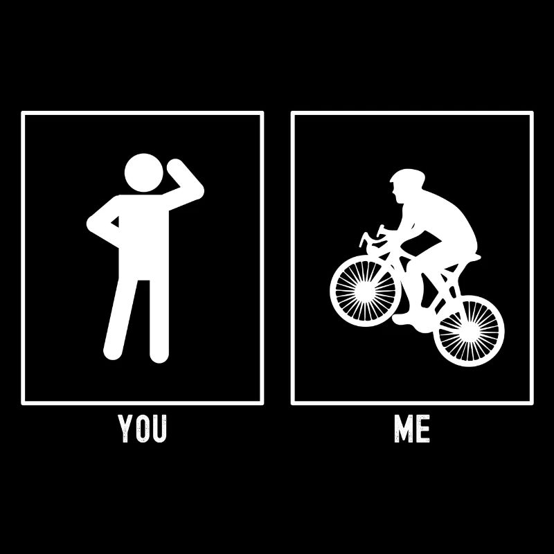 Vous - Moi - Vélo en montée