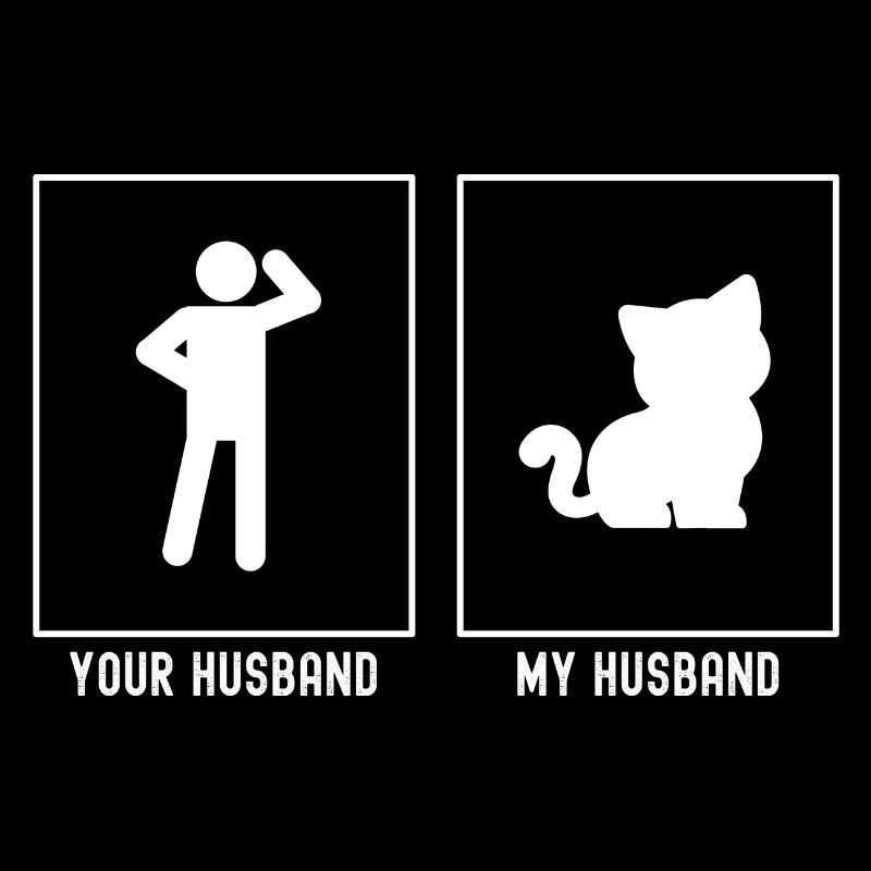 Votre mari - Mon mari - Chat mignon