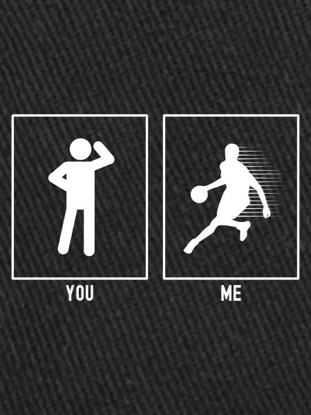 Vous - Moi - Basketball Speed Lines