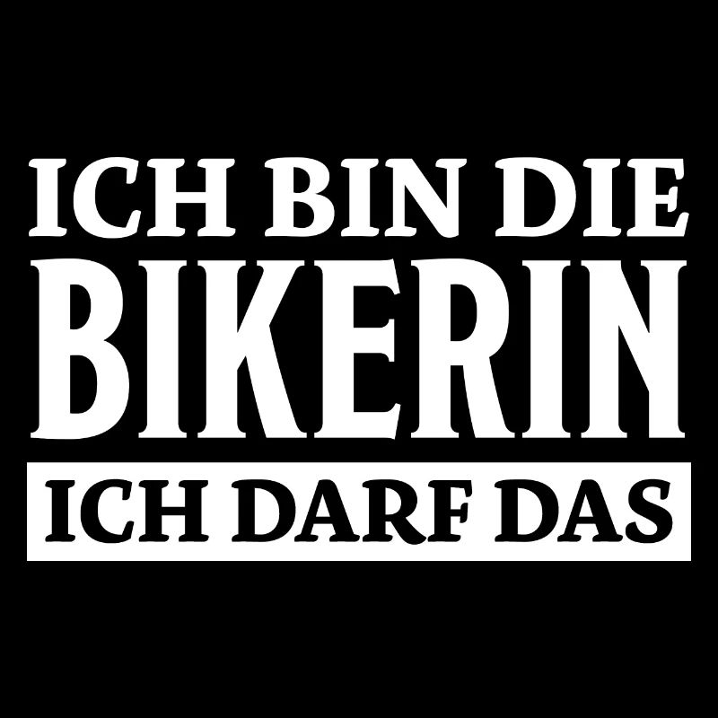 Bikerin Spruch Biker Lustiges Bikerin Geschenk