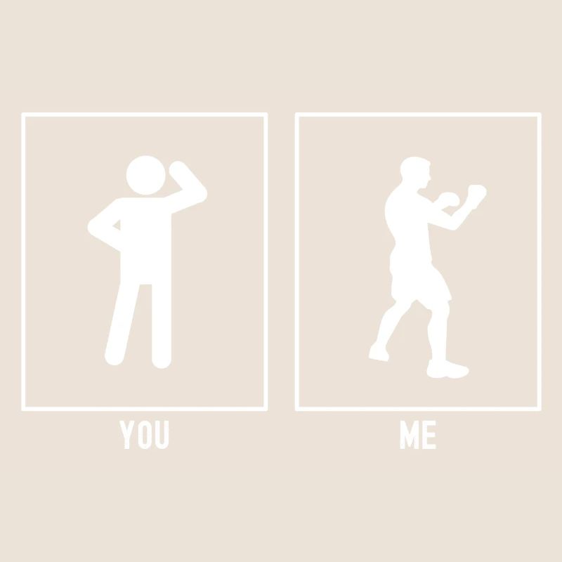 Vous - Moi - Boxe Posture de combat