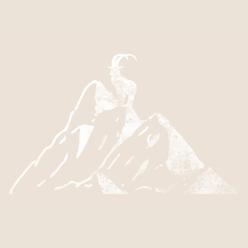 Ziege - Berg - (5)