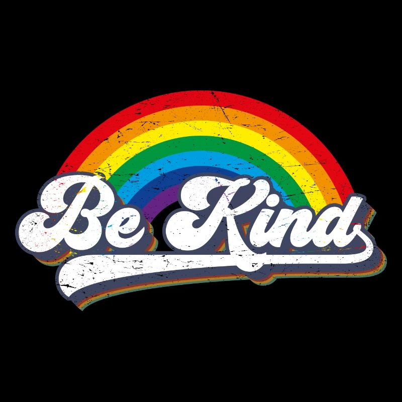Be Kind LGBT Regenbogen