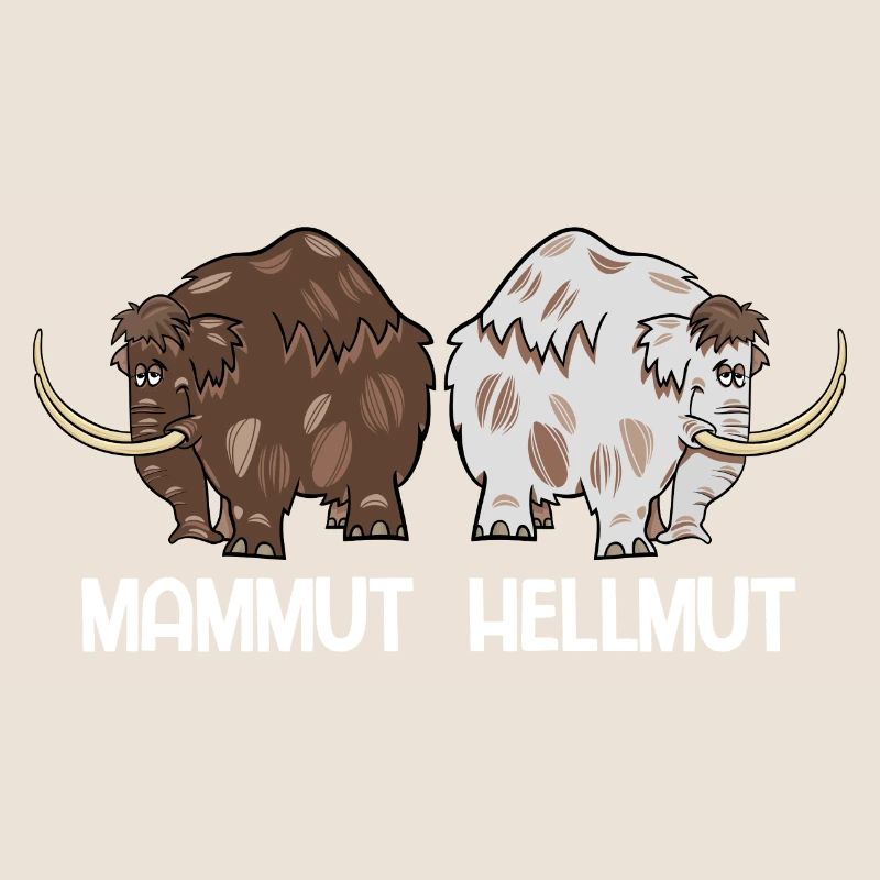 Mammut Hellmut Steinzeit Dino Spruch Eiszeit