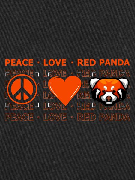 Peace Love Red Panda