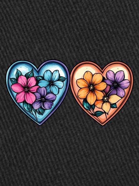 Coeurs Amour Fleurs
