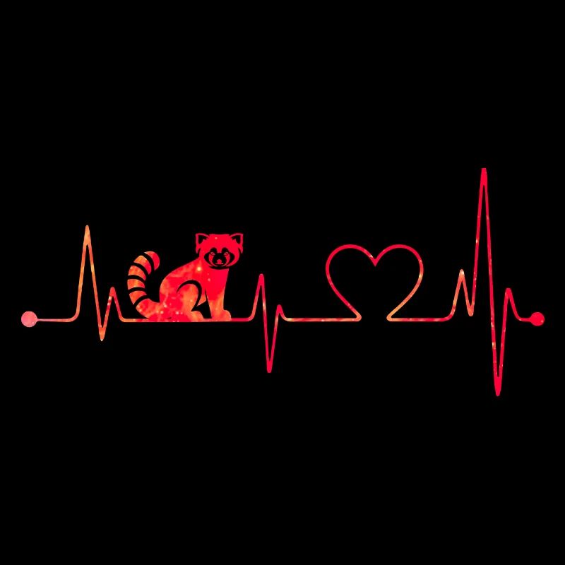 Heartbeat Panda Rouge