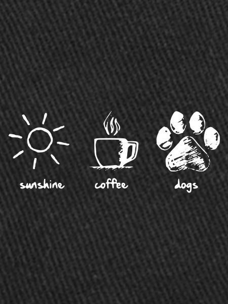 Sunshine - coffee - dogs