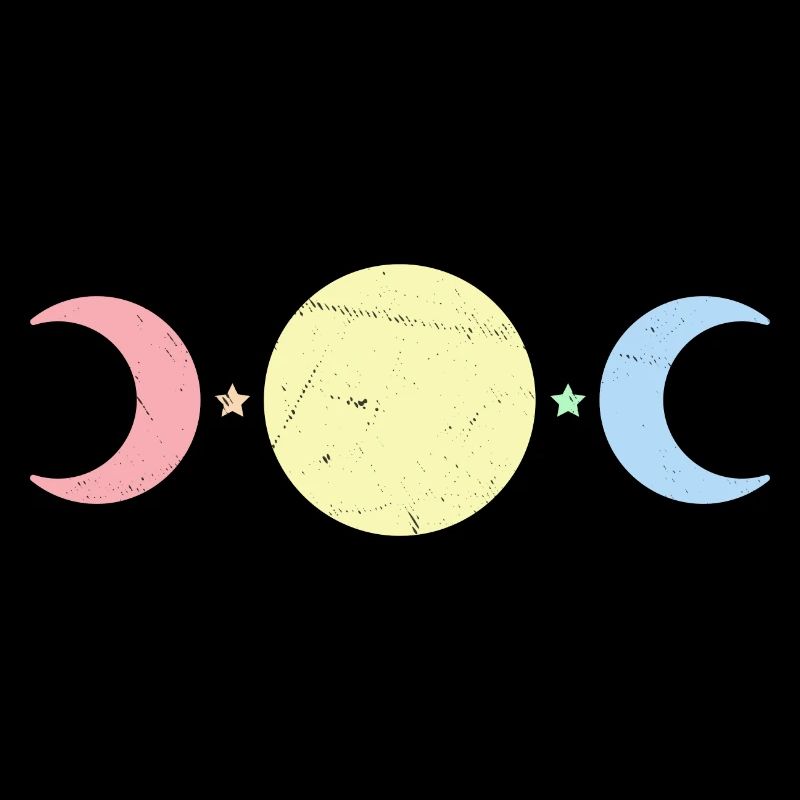 Kawaii Crescent Cute Pastel Goth Moon