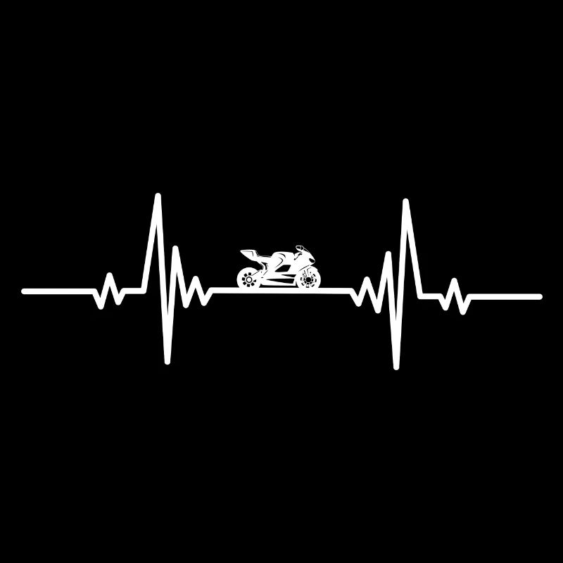 Palpitations cardiaques moto rapide