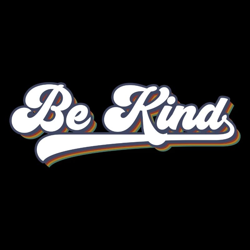 Be Kind LGBT Regenbogen