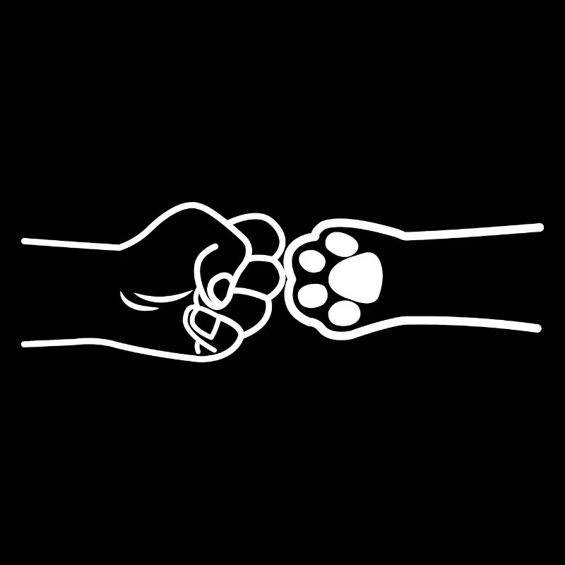 Drôle chat chat ami poing cadeau chatons