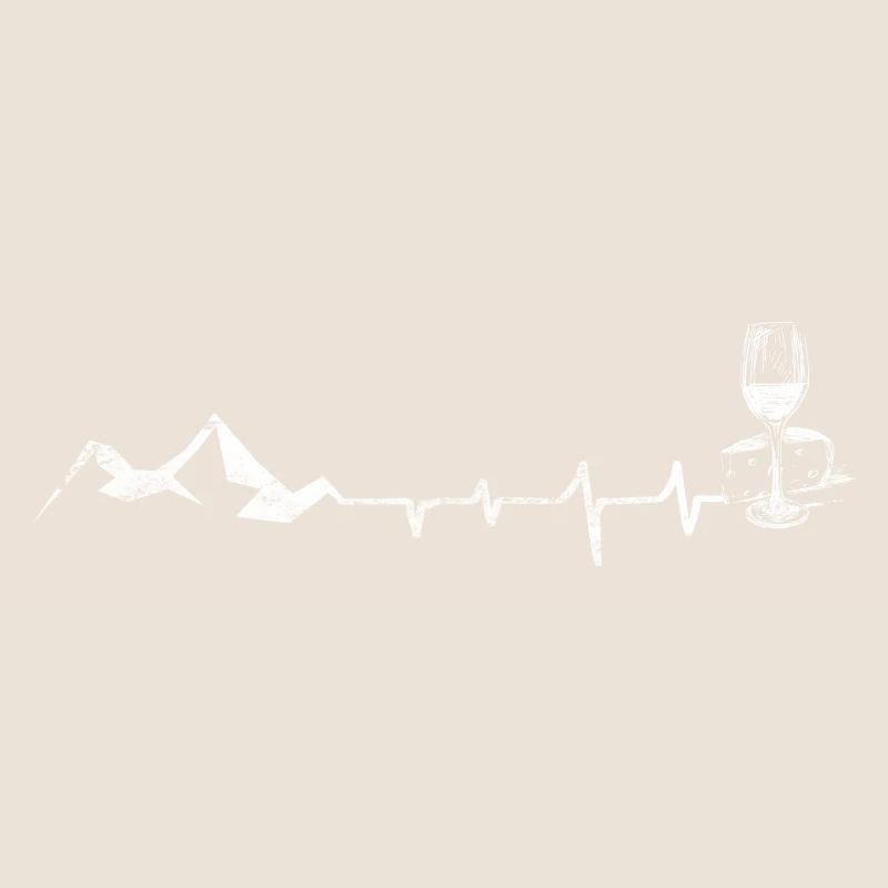 Wine - Cheese - Heart palpitations - Mountain -