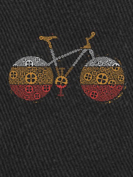 Pignon de vélo rétro