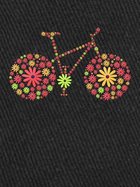 Vélo Fleurs Années 70