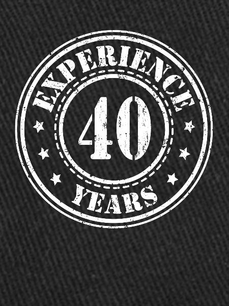 40 years of experience