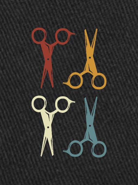 Coiffeur & coiffeuse, crésons de ciseaux