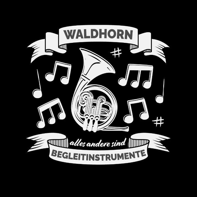 Waldhorn, alles andere sind Begleitinstrumente