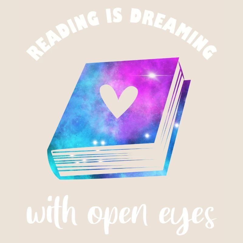 Reading is dreaming with open eyes Read books