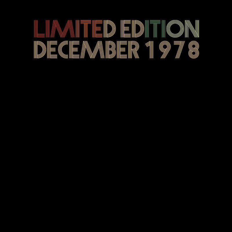 43. Geburtstag Dezember 1978 Geschenkidee