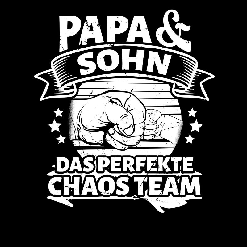 Papa Vater und Sohn