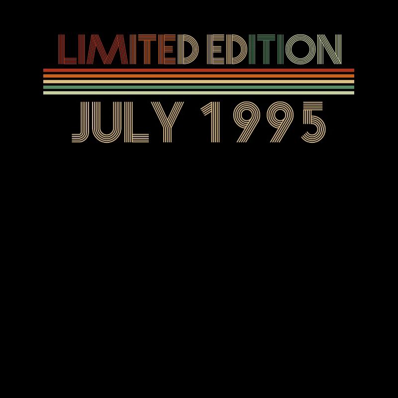 27th birthday July born 1995 Gift idea