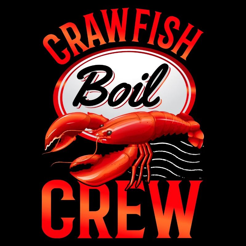 Équipe de cuisine de crabe mangeant des crabes drôles