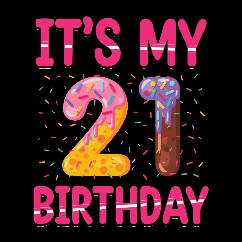 C’est mon 21e anniversaire | | du thème Sprinkles