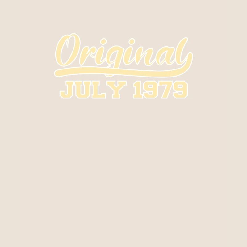 43rd birthday July born 1979 Gift idea
